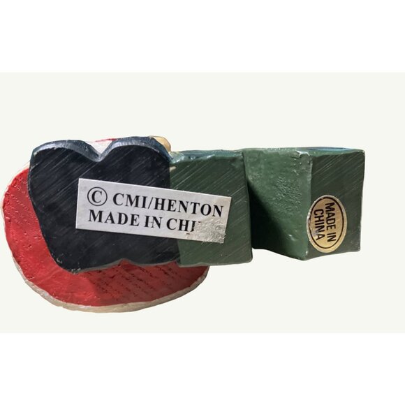 Hand-Painted Wooden NOEL Christmas Decor Santa Tree & Gifts - Picture 3 of 11